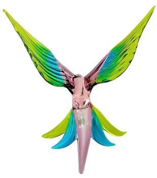 Preview: höhenverstellbarer Orchideenstab, Kolibri (lila-hellblau-grün) Preview: höhenverstellbarer Orchideenstab, Kolibri (lila-hellblau-grün)